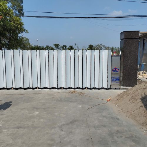 Cổng xếp inox