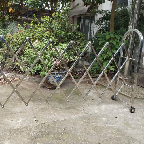 Cổng xếp inox