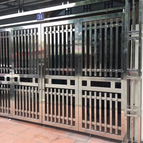 Cổng inox