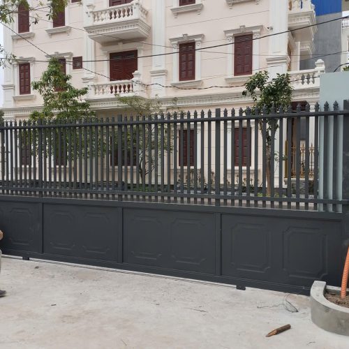 Cổng cứng inox