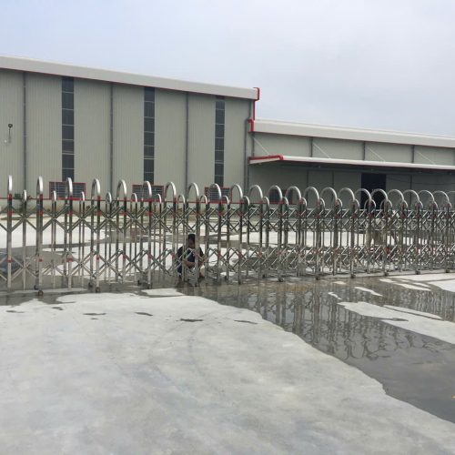 Cổng xếp inox