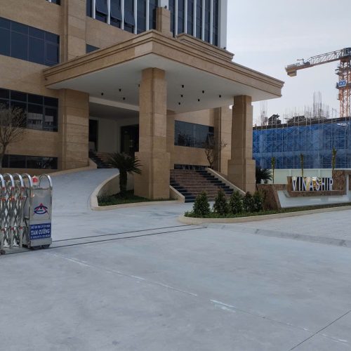 Cổng xếp inox